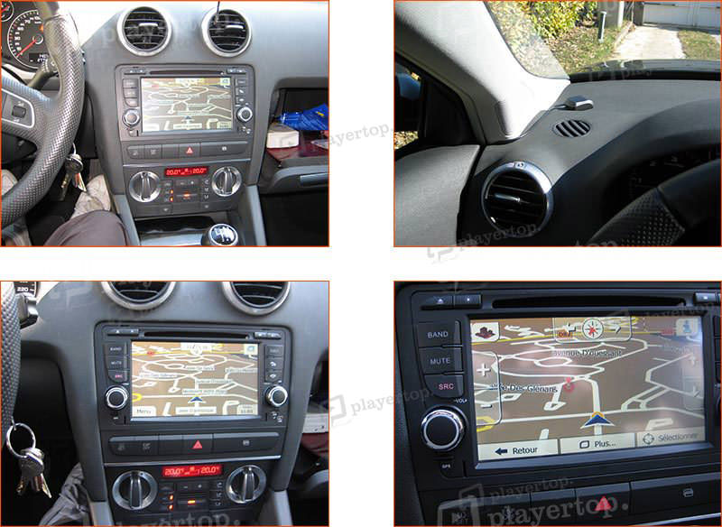 branchement autoradio Audi A3 2009